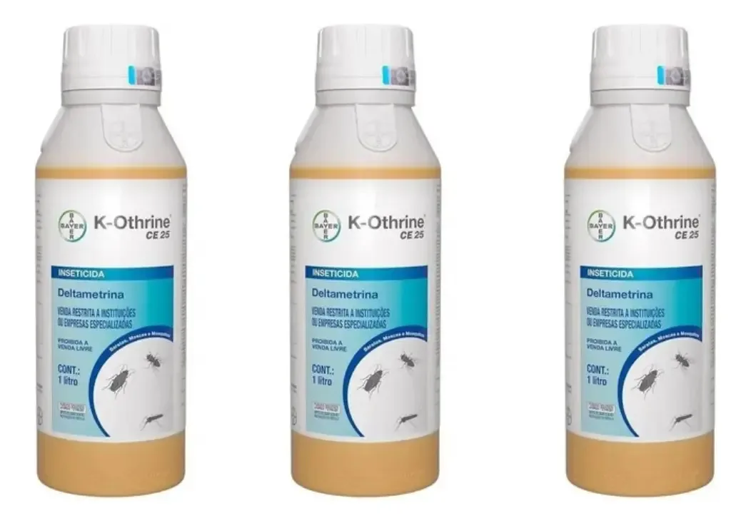 3 K-othrine Ce 1 Litro Mata Baratas, Formigas E Moscas Bayer