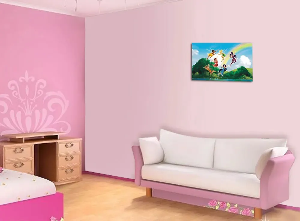 Quadros Parede Tinkerbell 0002 Decoração Quarto Menina