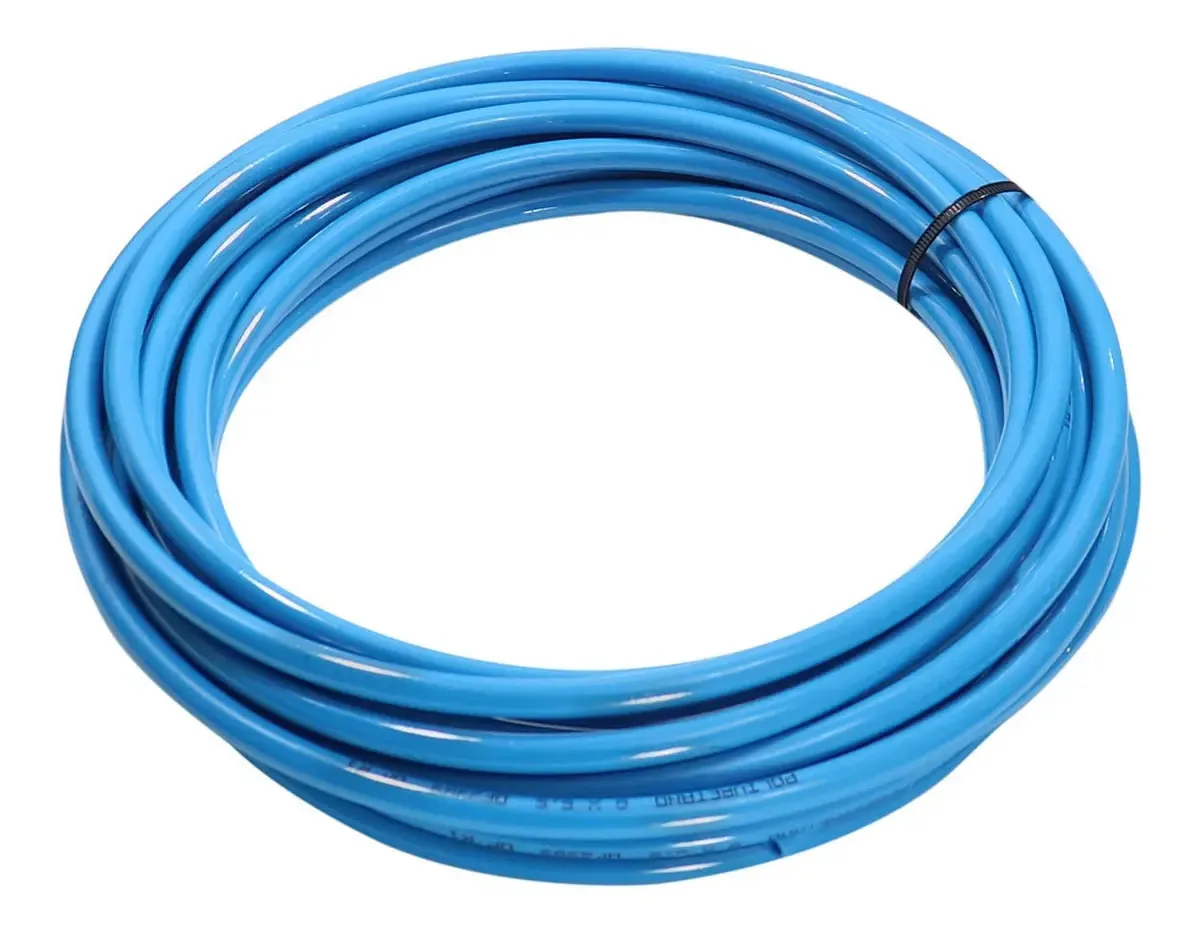 Tubo de Poliuretano 6mm para Ar e Combustíveis - 100m de Mangueira Pneumática