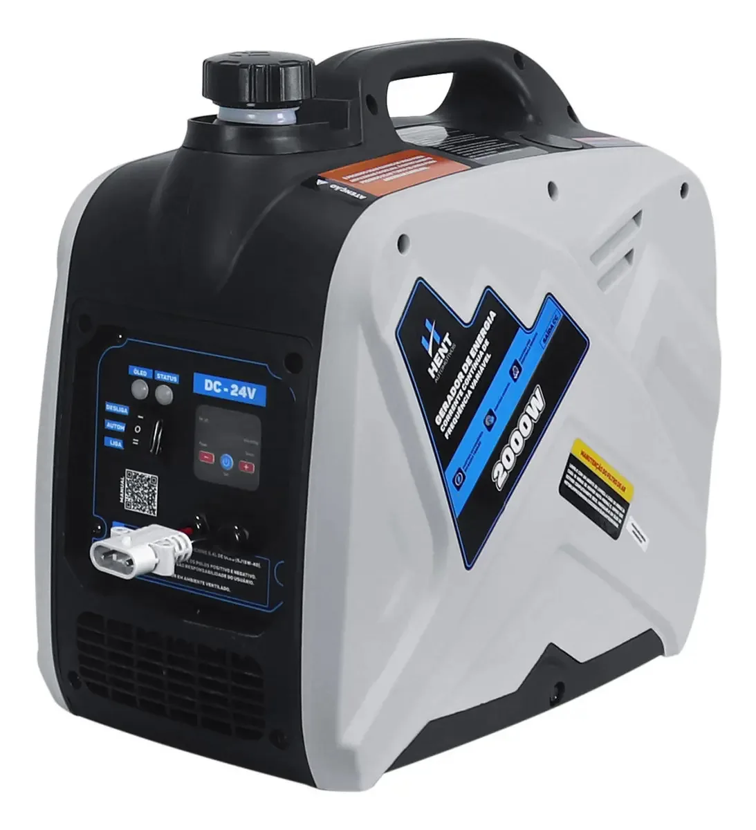 Gerador Automotivo De Energia 24v 2000w Portatil Caminhão van motorhome
