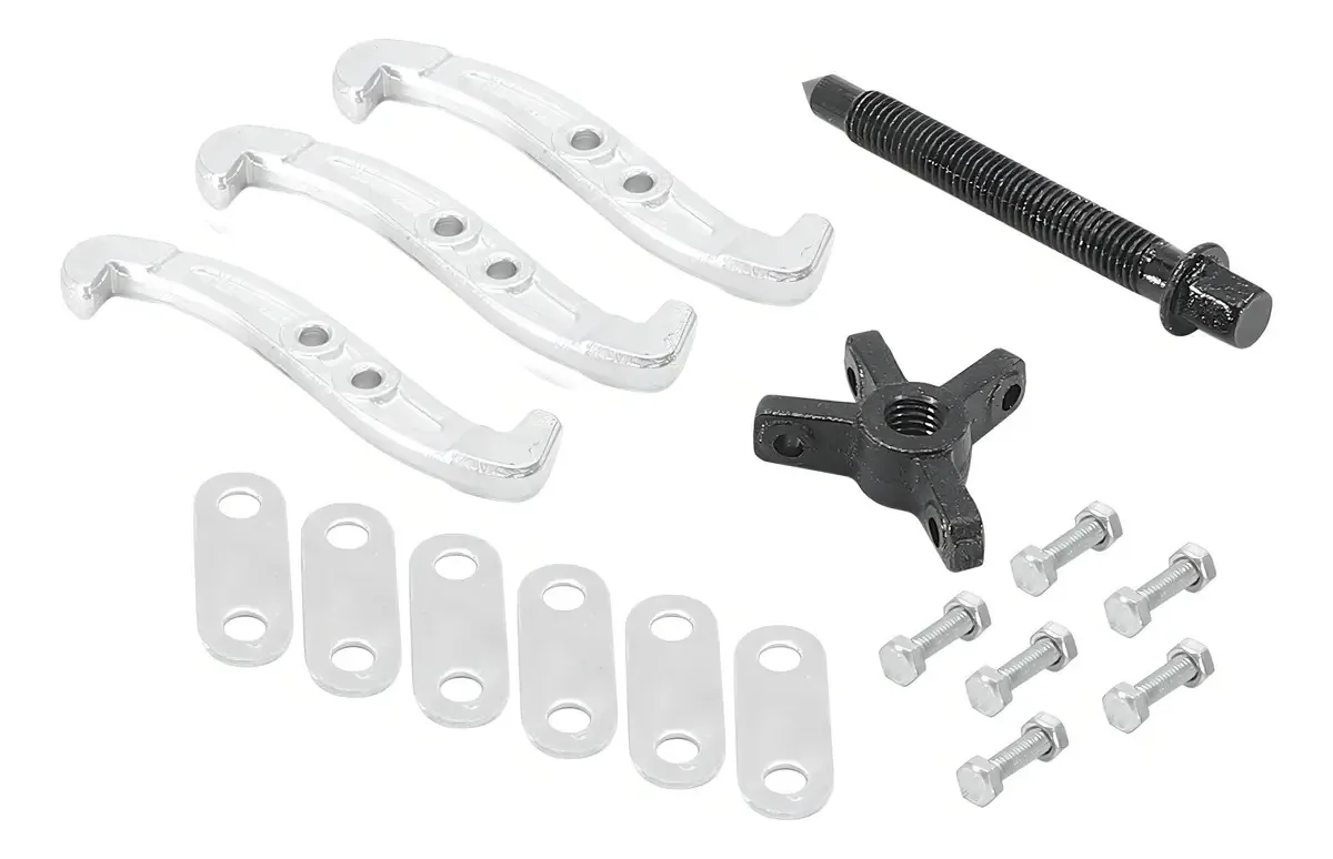 Extractor de Polias Hent Automotivos Saca Polia Manual 3 Garras 4 Polegadas