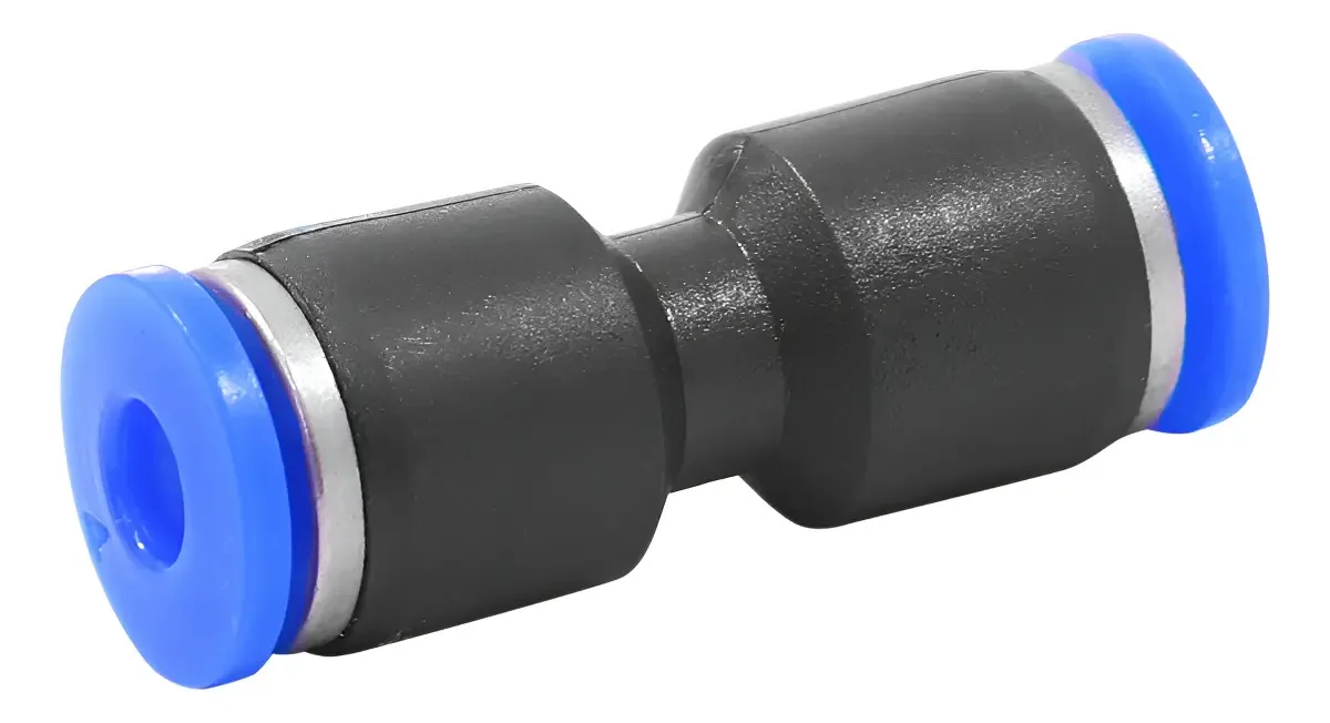 Hent Automotivos União Plástica 4mm Para Instalações Pneumáticas Hidráulico