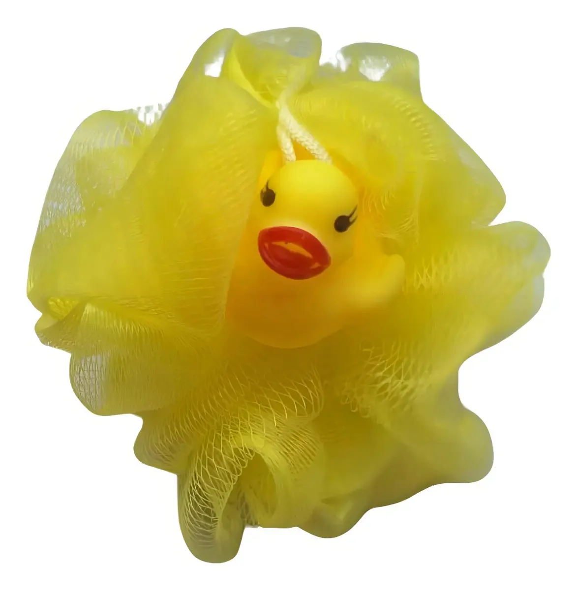 Esponja Para Banho Infantil Animais - Patinho Amarelo