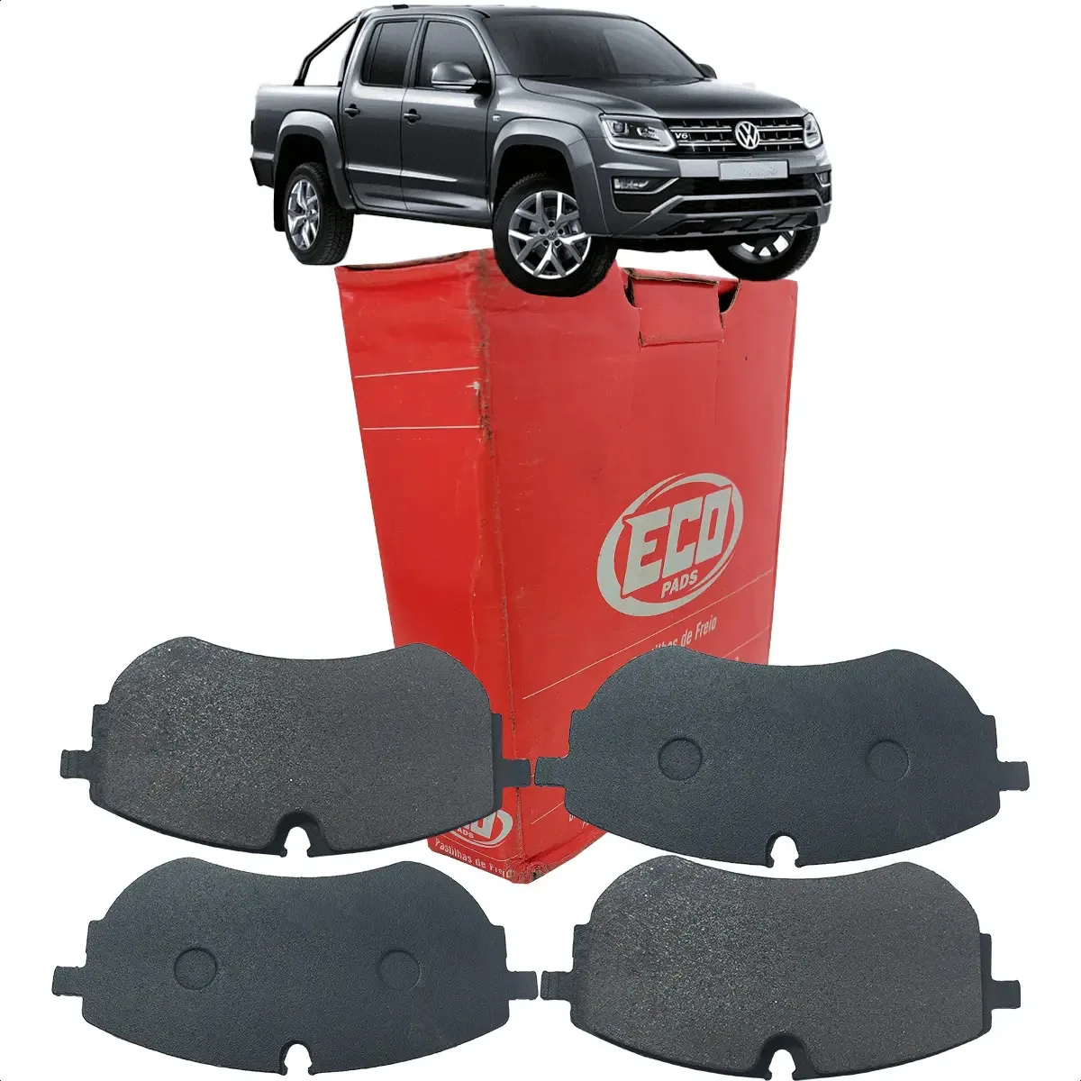 Pastilha Freio Dianteiro Amarok V6 2018 A 2024