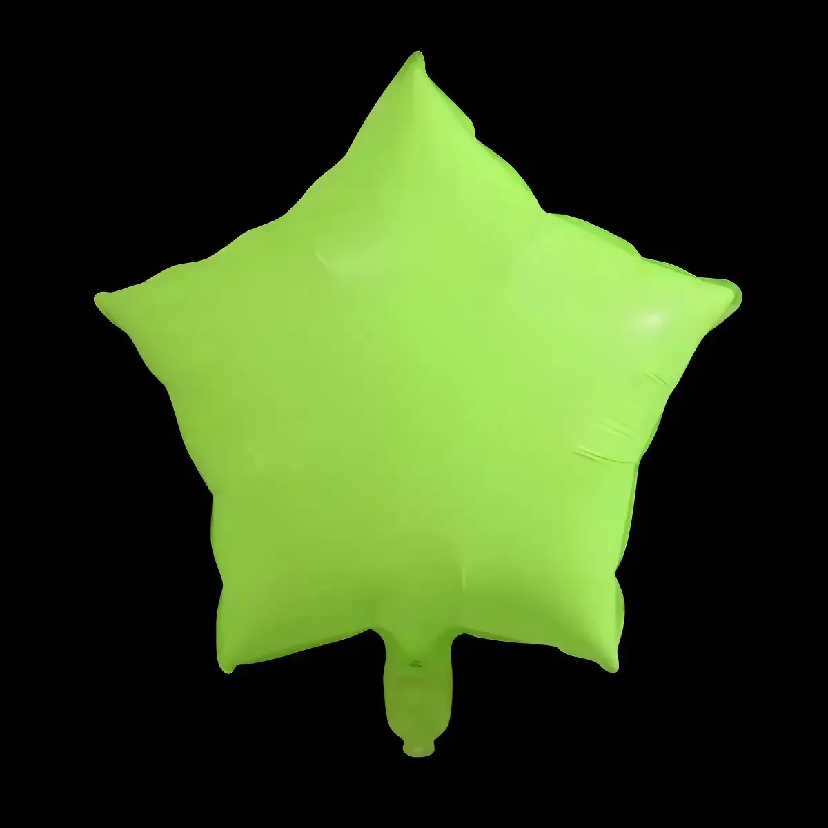 Balão Estrela Neon Verde 45cm Gis Festa Decoração Festa 10 Unidades
