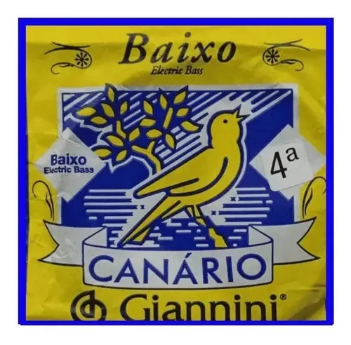4º Corda Avulsa Canario Giannini Para Contra Baixo