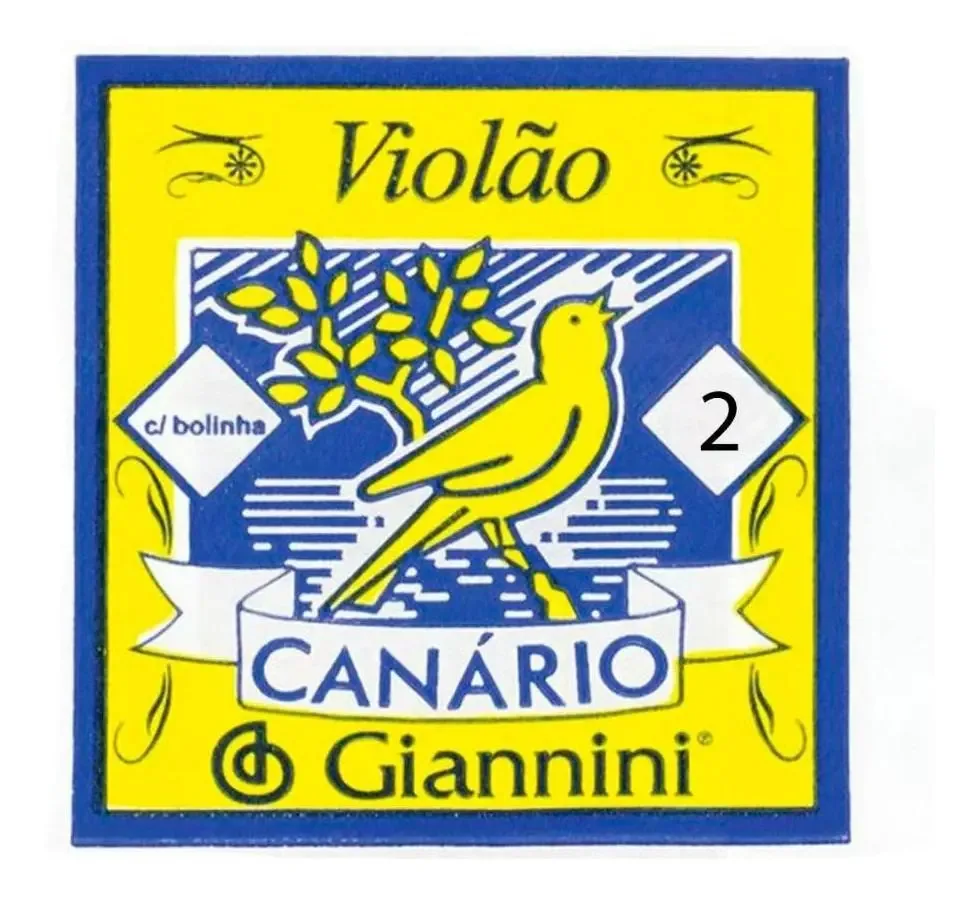 Corda Avulsa Si Giannini Para Violão Nylon - 2º Si