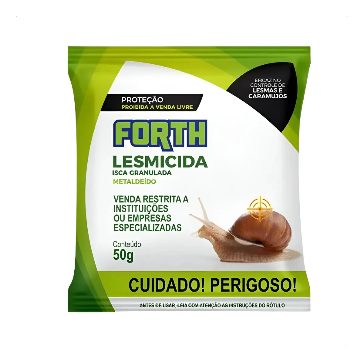 Fertilizante Granulado Orquiflora Lesmicida Forth 50g