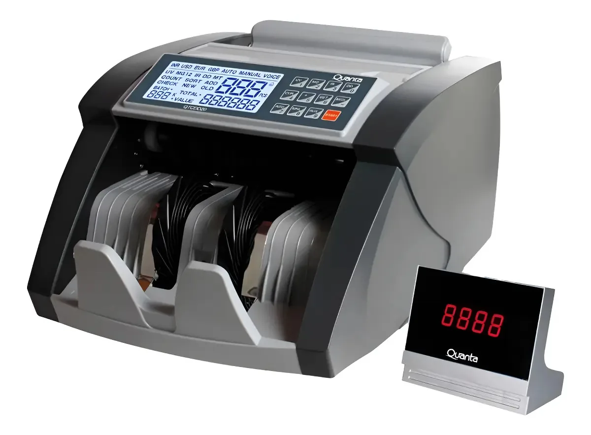 Contador De Dinheiro Quanta Qtcdd20 110v Uv Mg