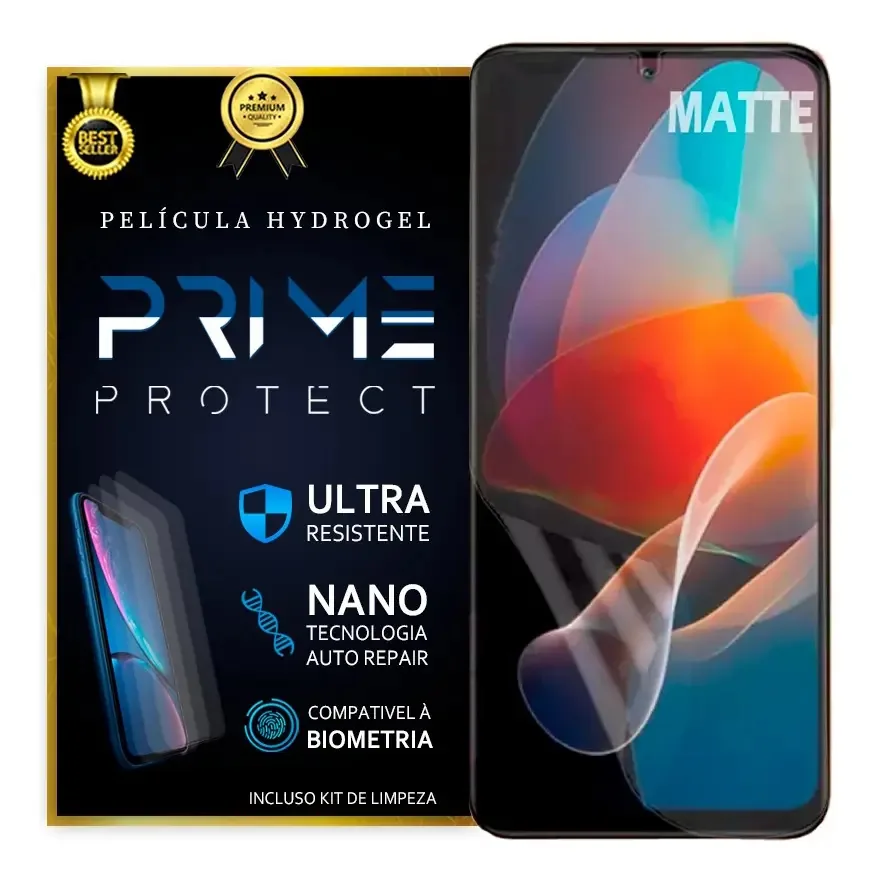 Película Gel Fosca Compat. Redmi Hidrogel Frontal