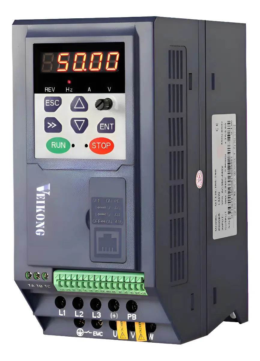 Inversor Frequência Monofásico 2cv 8a Vfd500m Veikong