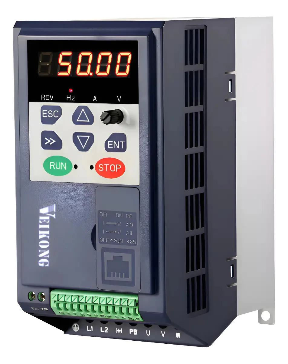 Inversor de Frequência Trifásico 1.5kW 4.2A Veikong VFD500M-1R5GT4B