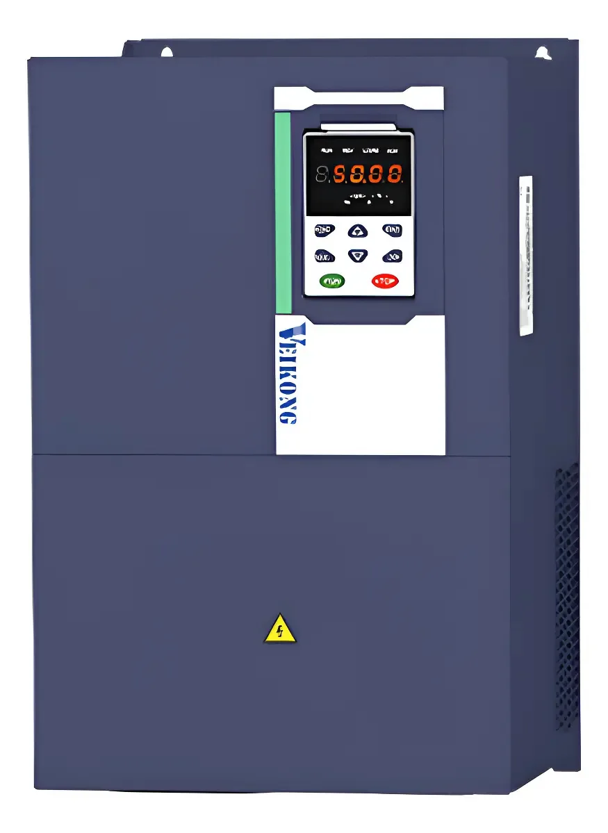 Inversor de Frequência Veikong VFD500 20hp Trifásico 60A Modelo VFD500-015GT2B-L