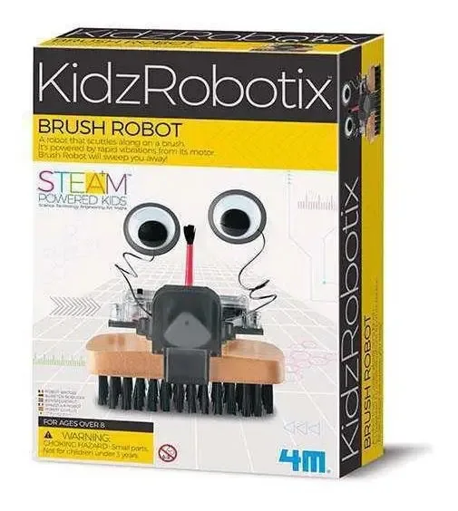 Robô Escova - 4m - Brinquedo Educativo