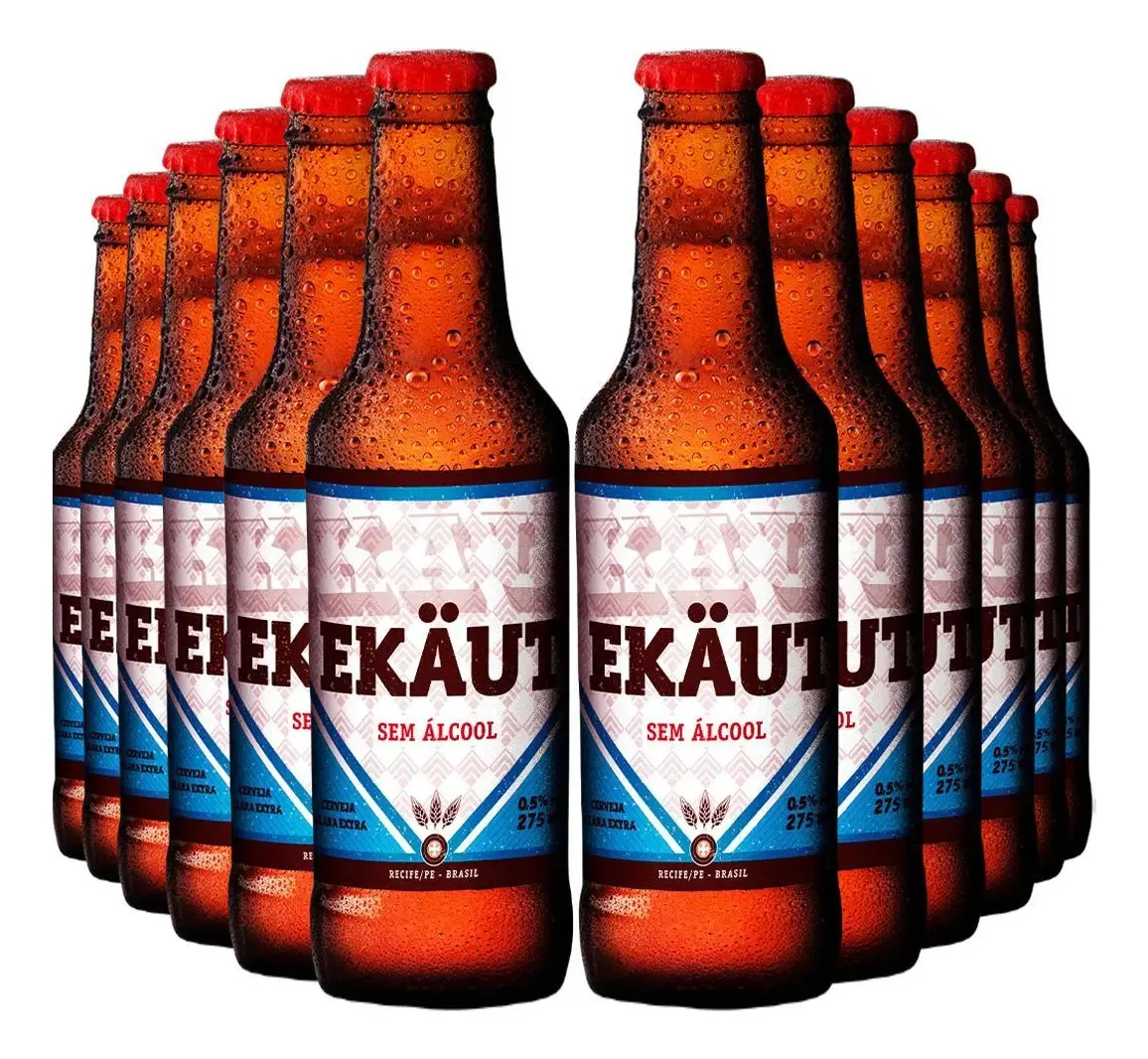 Combo 12 Cervejas Sem Álcool Ekut: Sabor E Saúde