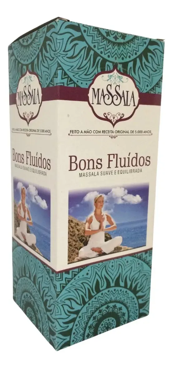 Incenso de Massala Shakunthala Bons Fluidos, Kit com 12 Caixas e 168 Varetas