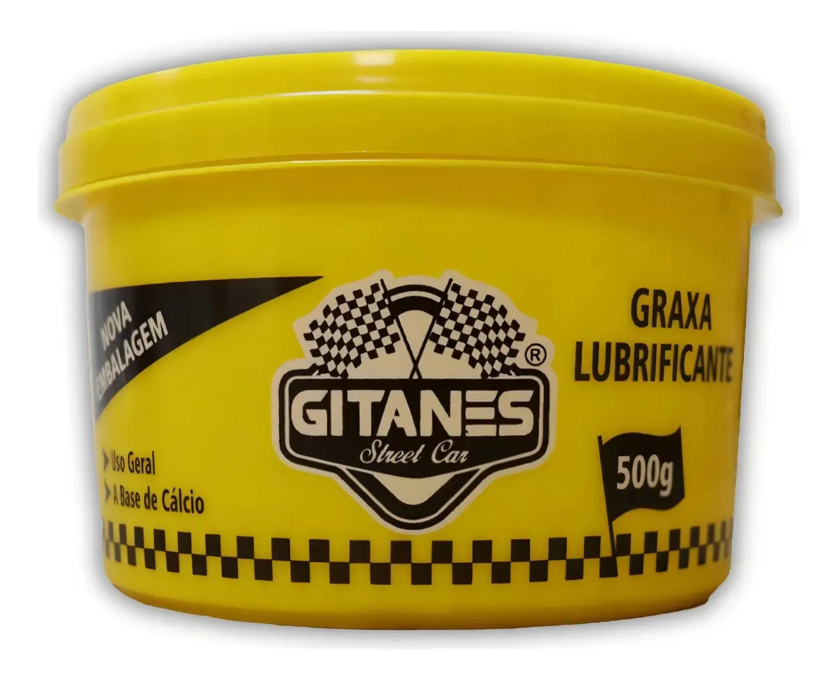 Graxa Lubrificante Multiuso 500g Rolamentos Proteção Calcío