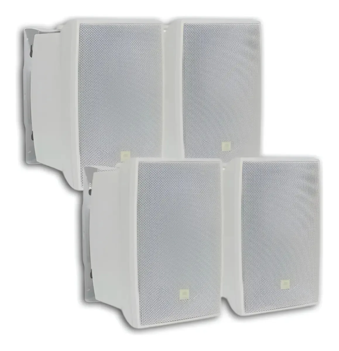 4 Caixas Som Ambiente Jbl C621 Branca 100w 8 Oh Passiva