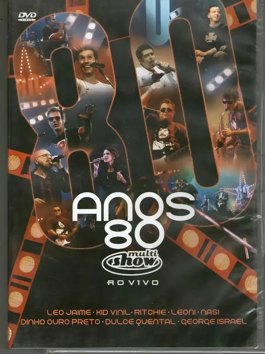 Dvd Anos 80 Multishow Ao Vivo