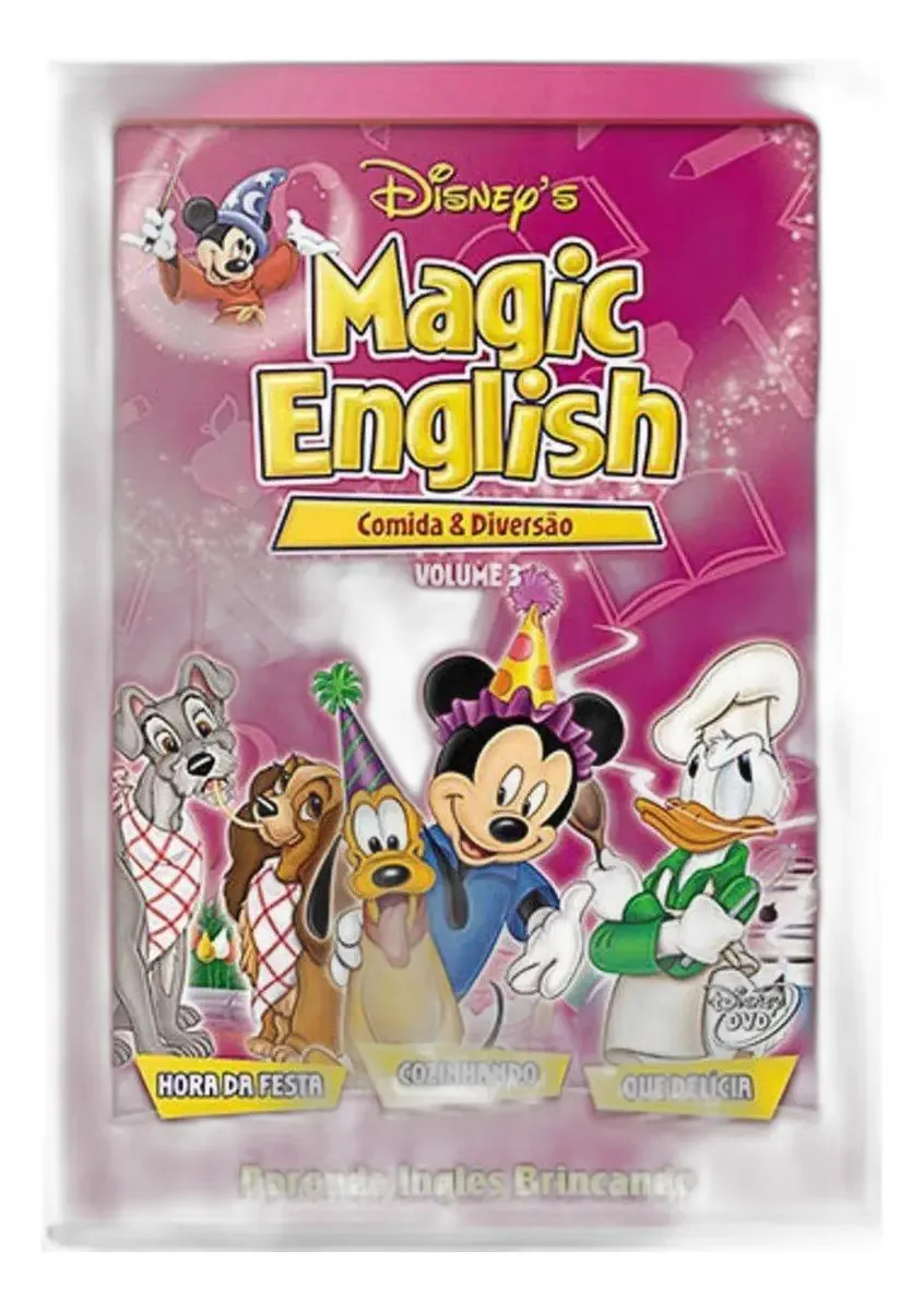 Dvd Magic English: Comida & Diversão - Volume 3