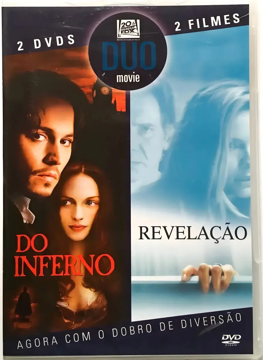 Dvd Do Inferno + Revelação - Estojo Slim - Original Lacrado