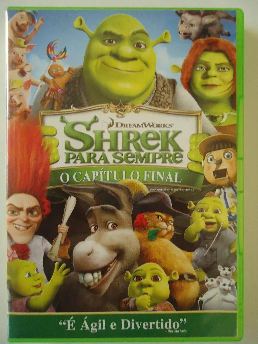 Dvd Sherek Para Sempre