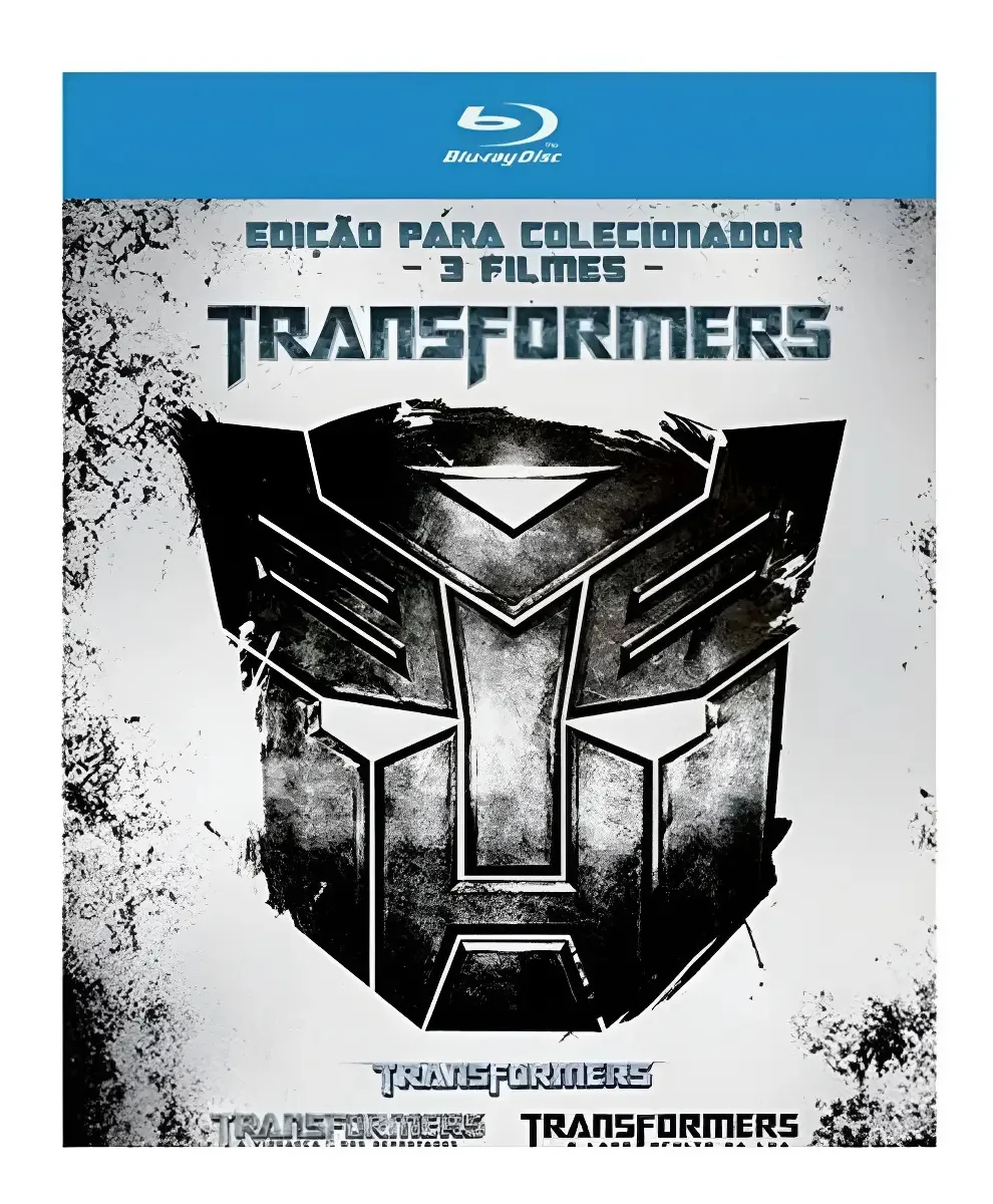Blu-ray Transformers Edição De Colecionador 3 Filmes