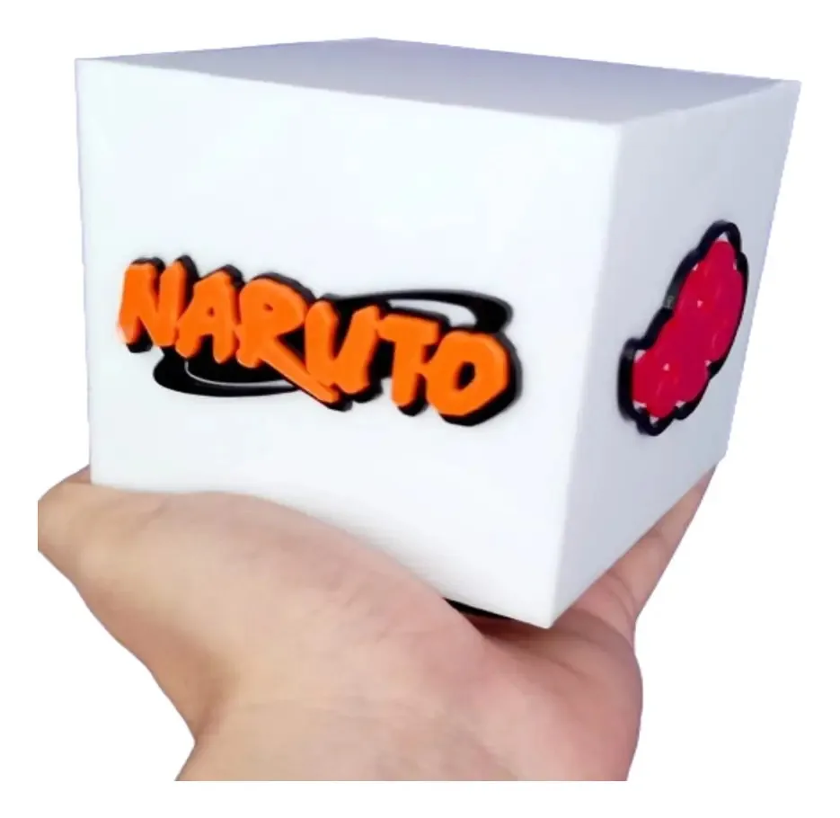 Mini Luminarias Gamers - Geek Luminárias Diversos Modelos Estrutura Naruto