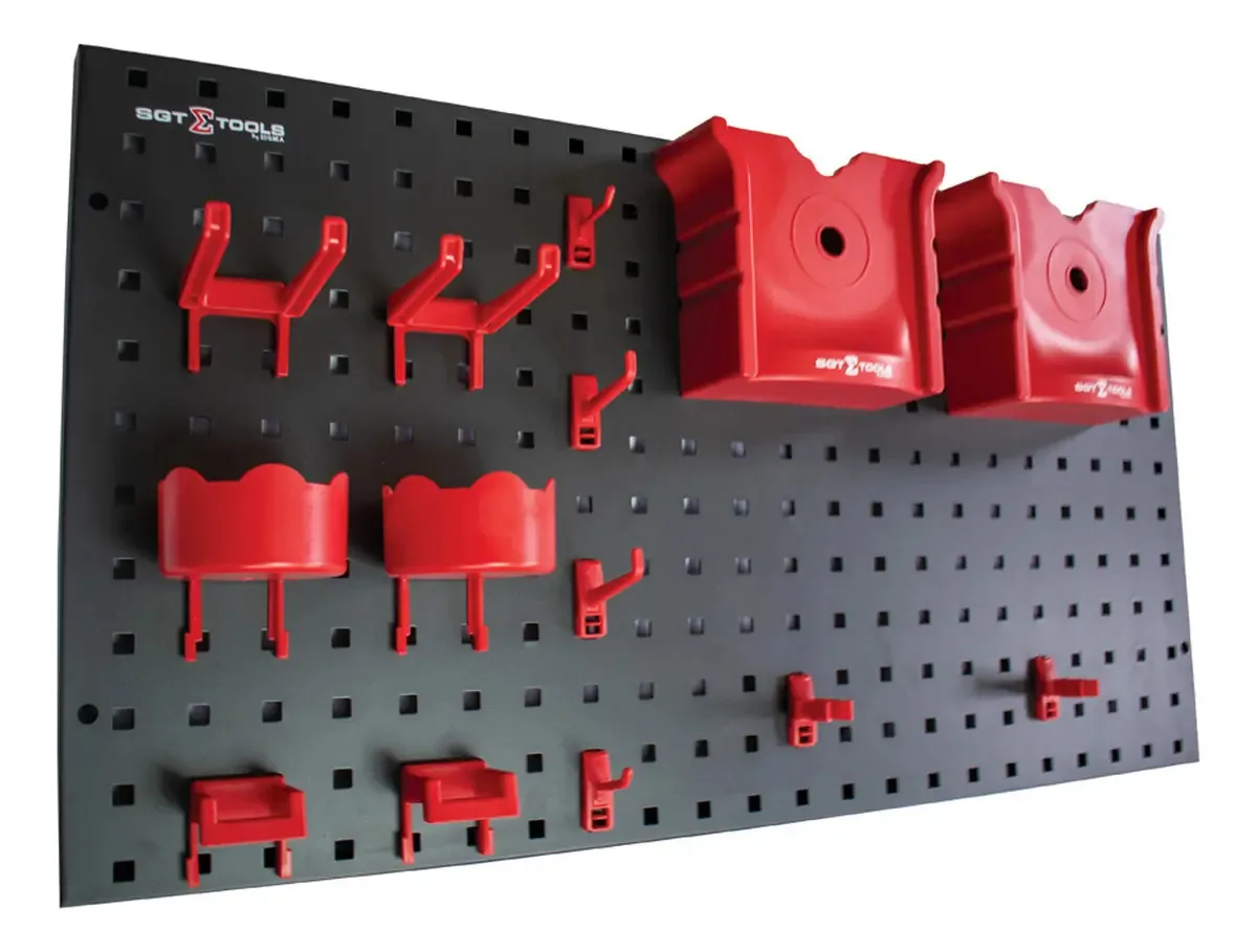 Painel Organizador Sigma Tools Detailer 14 Peças para Parede