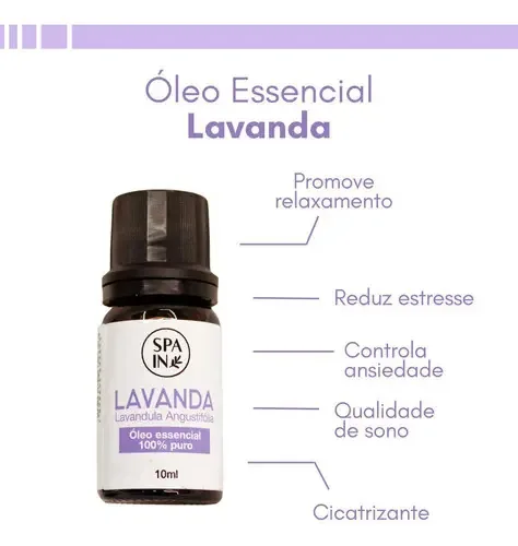 Oleo Essencial Lavanda Spa In 10ml