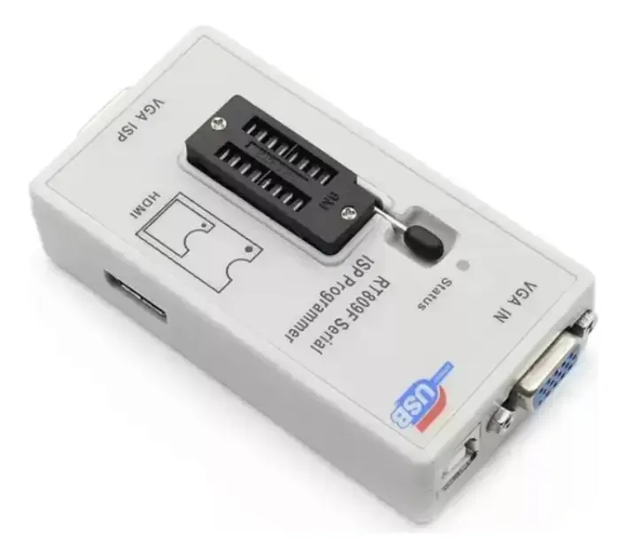 Gravador Programador Rt809f Completo + Software Português