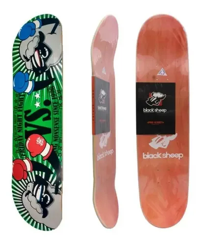 Shape Profissional Skate Black Sheep Tamanho 8.0 Marfim