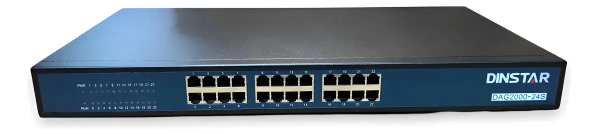 Gateway Voip Dinstar Dag2000-24s 24 Portas Fxs Analógico
