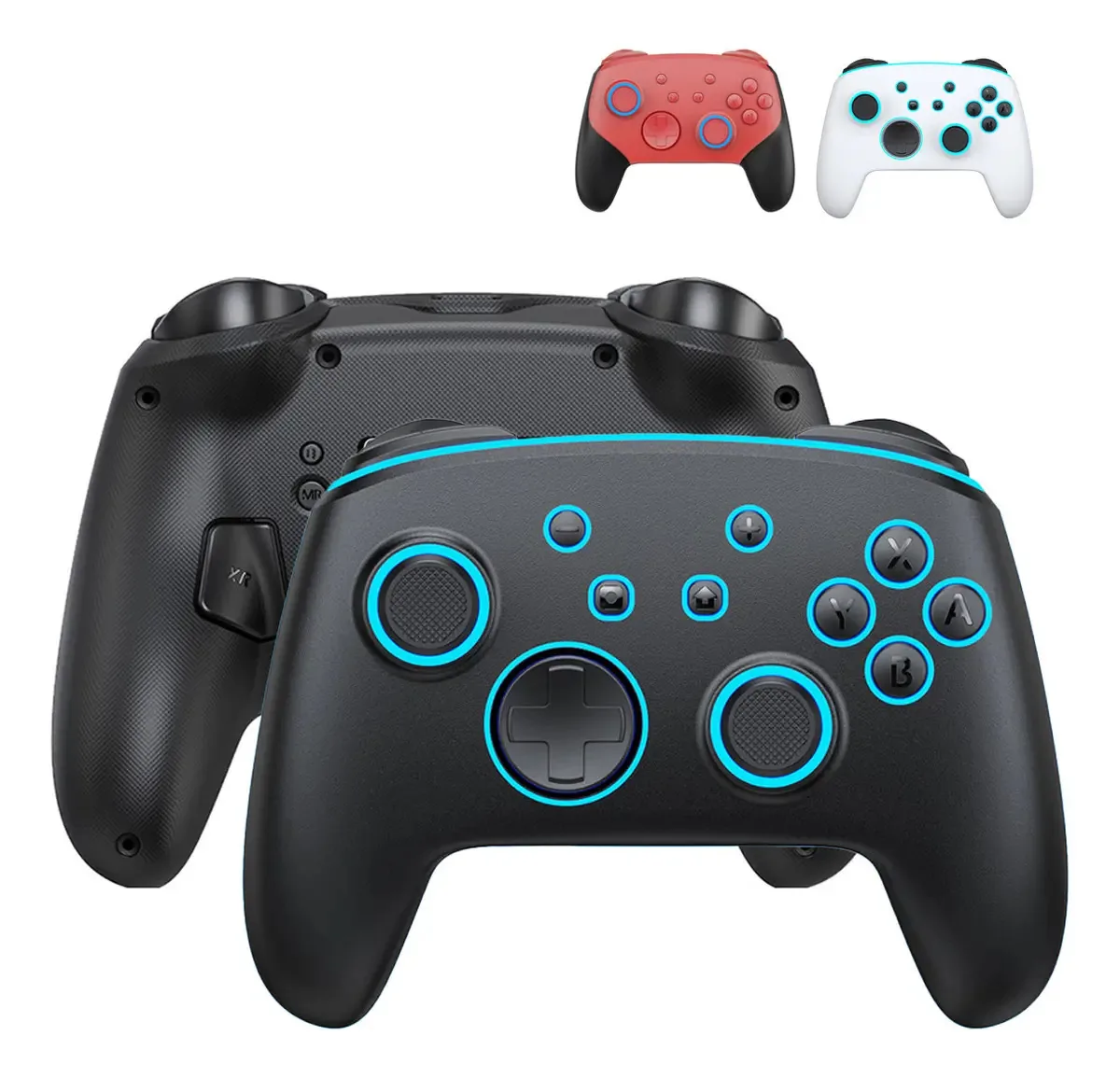 Bluetooth Controle Ks11 Joystick Para Nintendo Switch Cor Preto