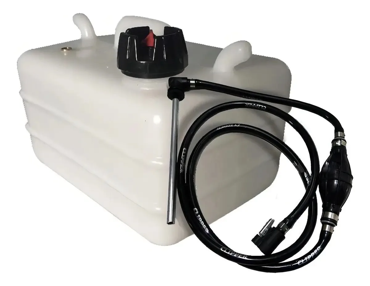 Tanque Combustível 12L Plástico com Mangueira Johnson Evinrude MFX