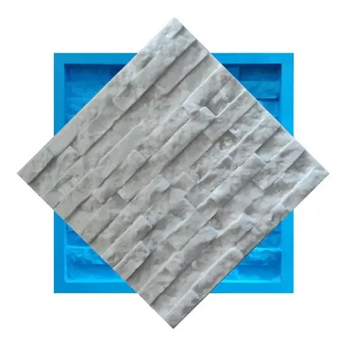 Forma Silicone Para Placa De Gesso 3d Canjiquinha 23x23