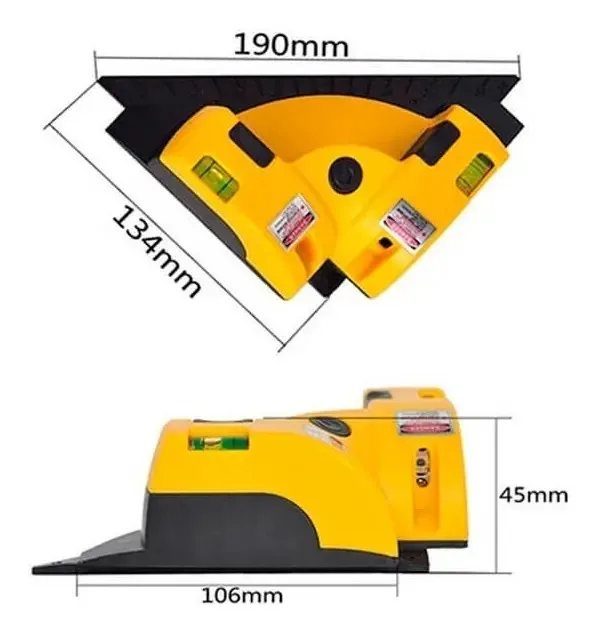 2 Nivel A Laser 90 Graus 2 Linhas Melhor Q Bosch Dewalt Deko