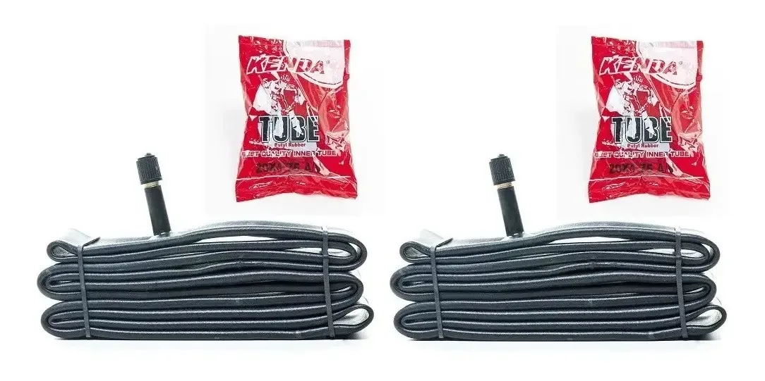2 Câmaras De Ar Para Bicicleta Aro 20x1.75 Kenda Schrader