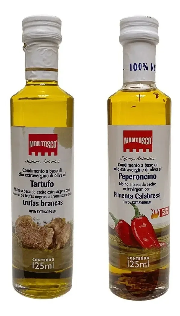 Combo Azeite Trufa E Pimenta Calabresa Montosco