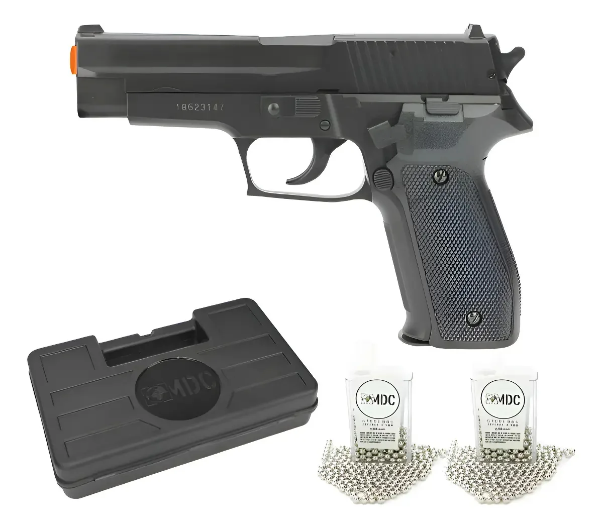 Pistola Airsoft Cybergun Sig Sauer P226 Mola 4,5mm + Bbs + Case
