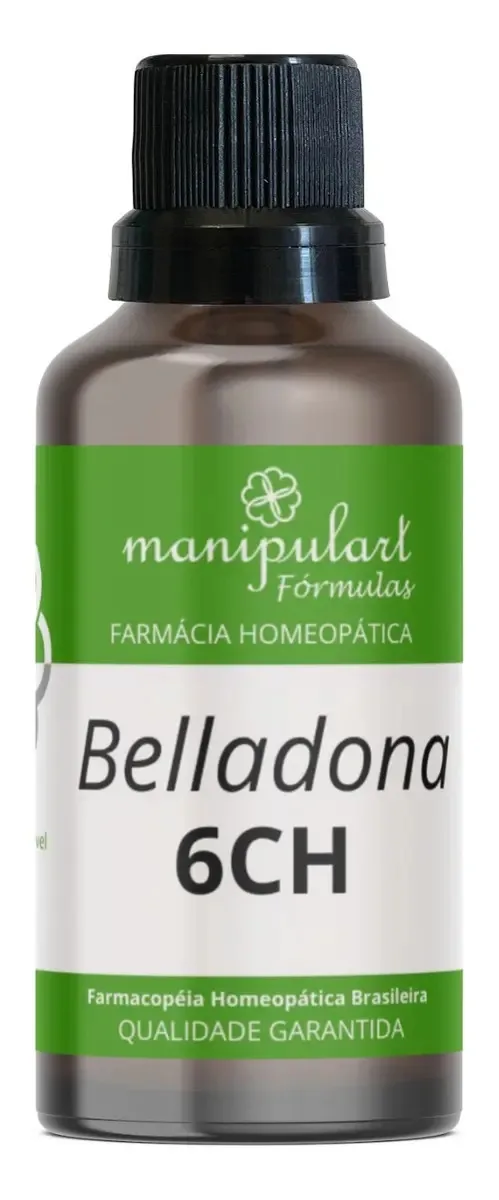 Homeopatia Belladona 6ch Glóbulos 17g
