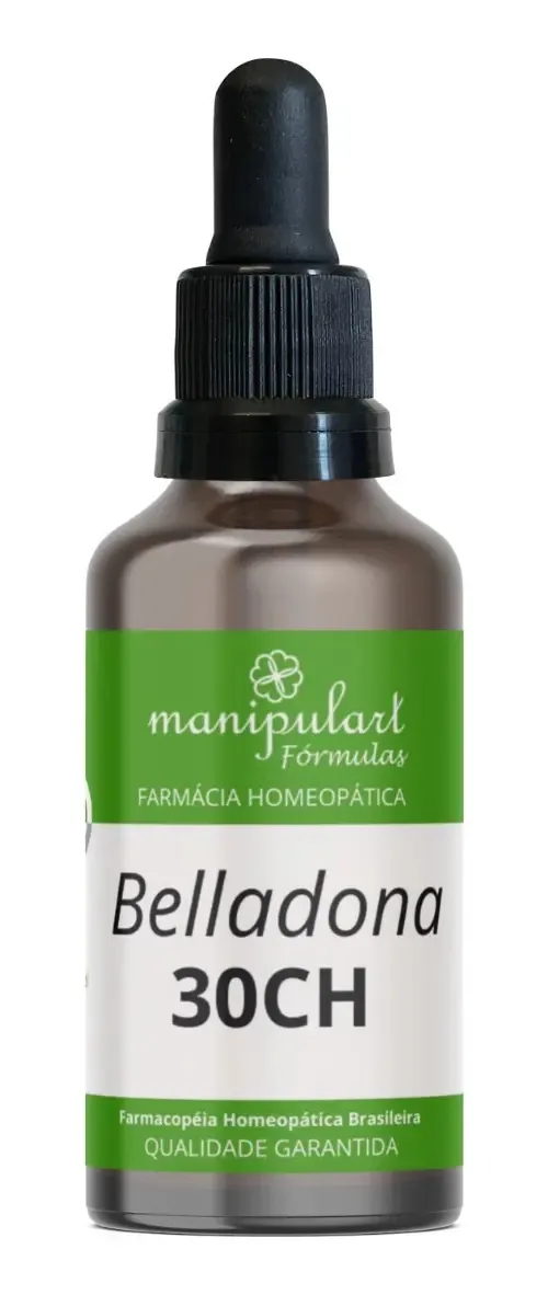 Homeopatia Belladona 30ch Liquido 20ml