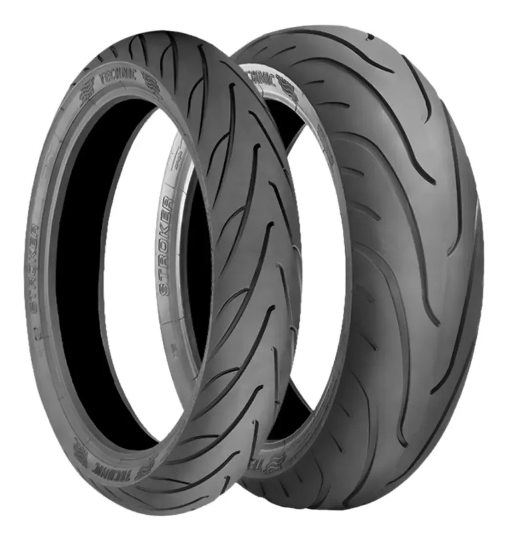 Pneus Hornet 600 120/70-17 E 180/55-17 Stroker Technic