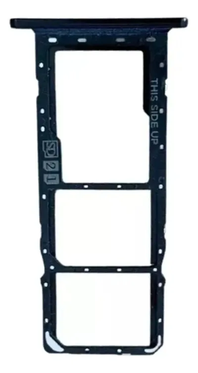 Bandeja Gaveta Sim Card Compatível Moto G8 Power Lite Xt2055 Cor Aqua
