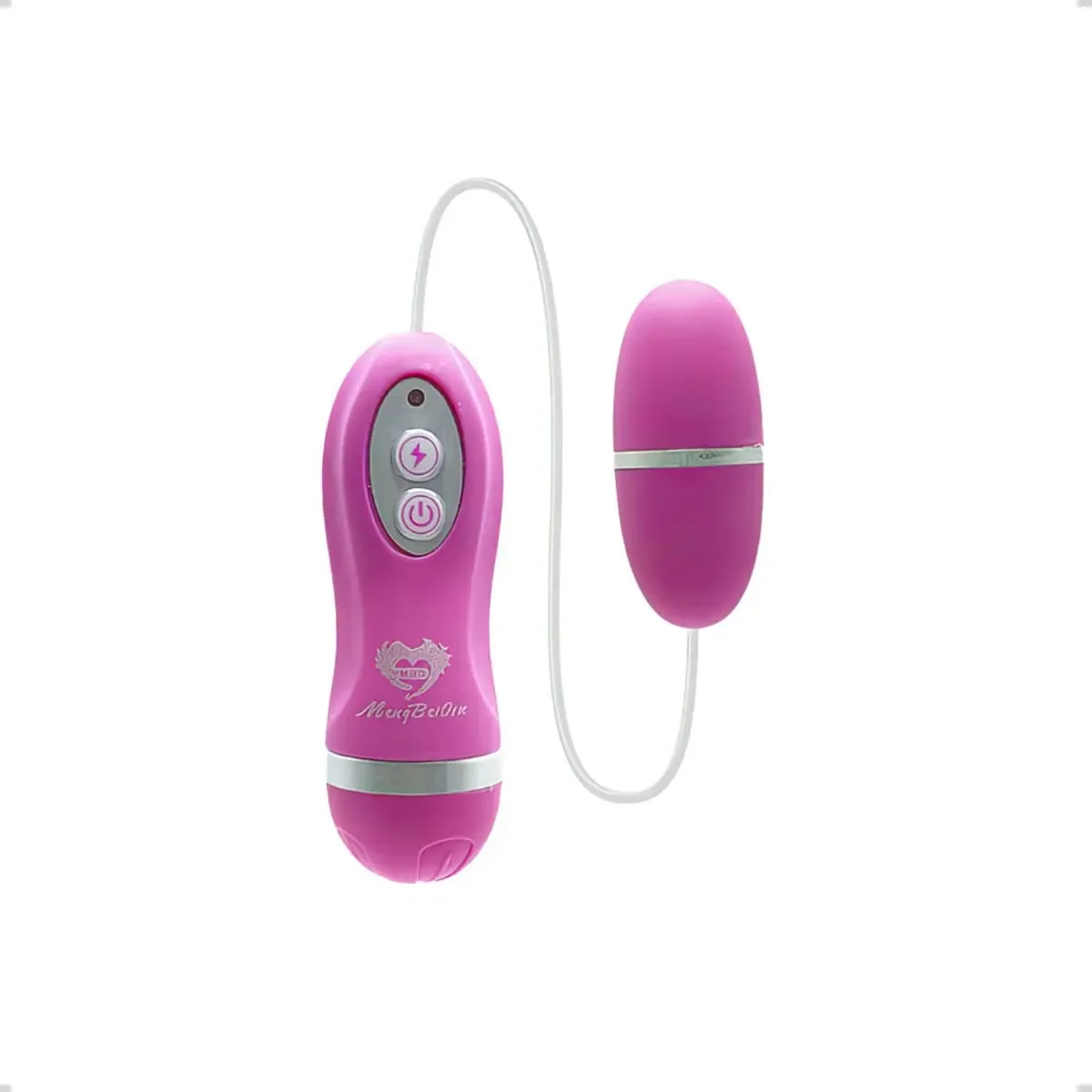 Cápsula Vibratória Com Controle E 30 Modos De Vibração Cor Pink