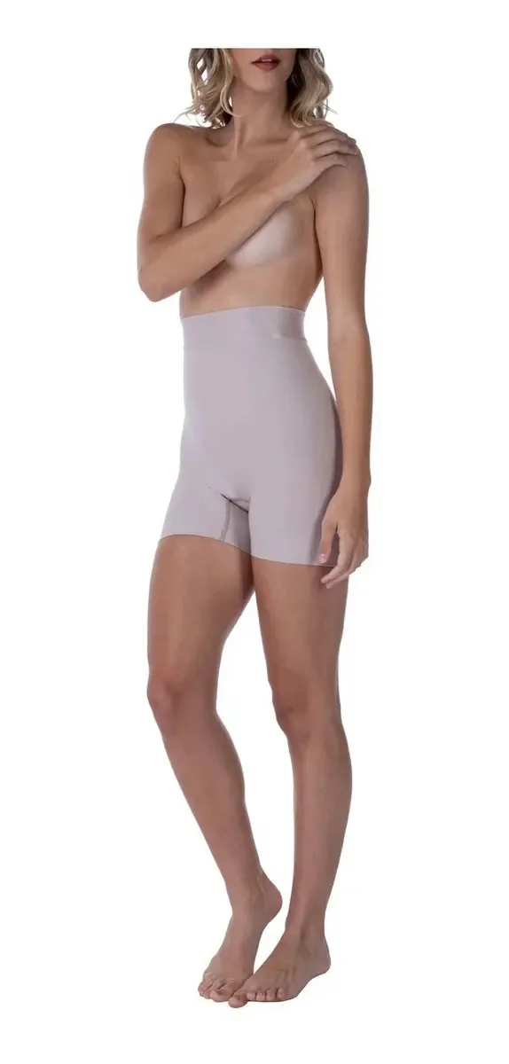 Shorts Plié Clássic Shape E Shine Champagne Cinza 61126 Tamanho G