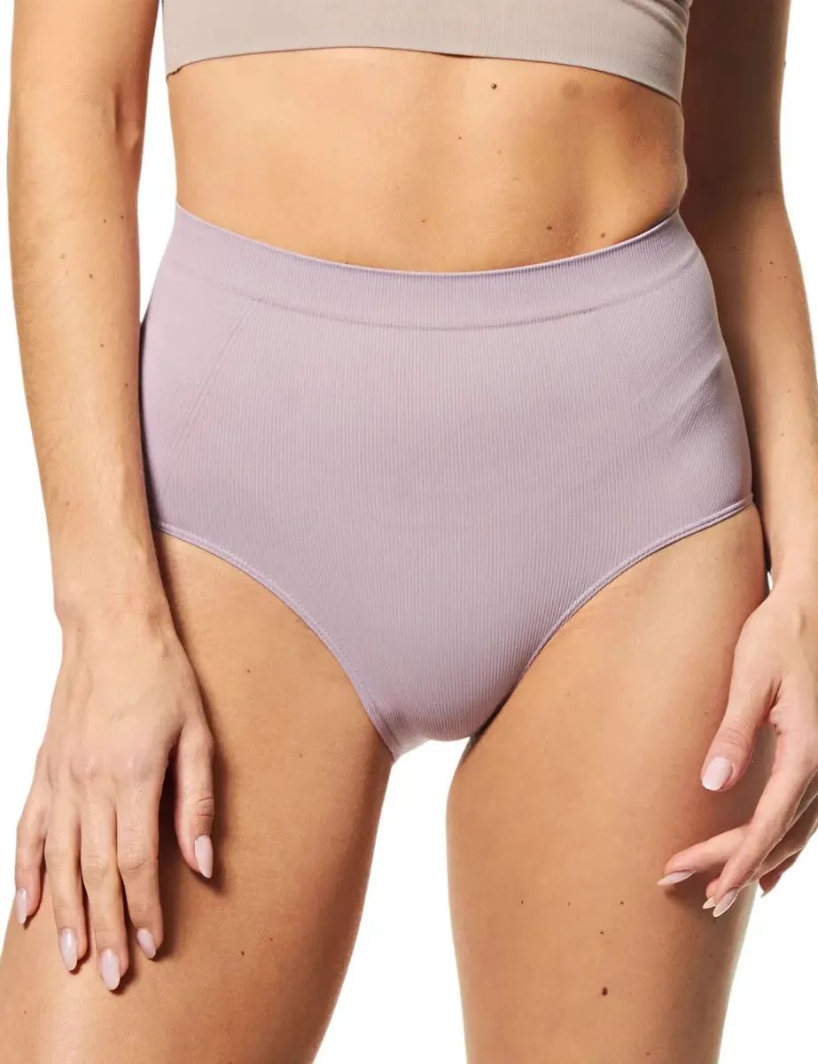 Calcinha Modeladora Control Plié Cor Lilac Tamanho G
