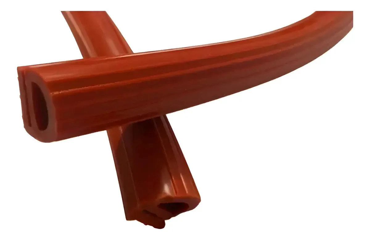 3,5mts Perfil Silicone P/ Forno Alta Temperatura Tipo E