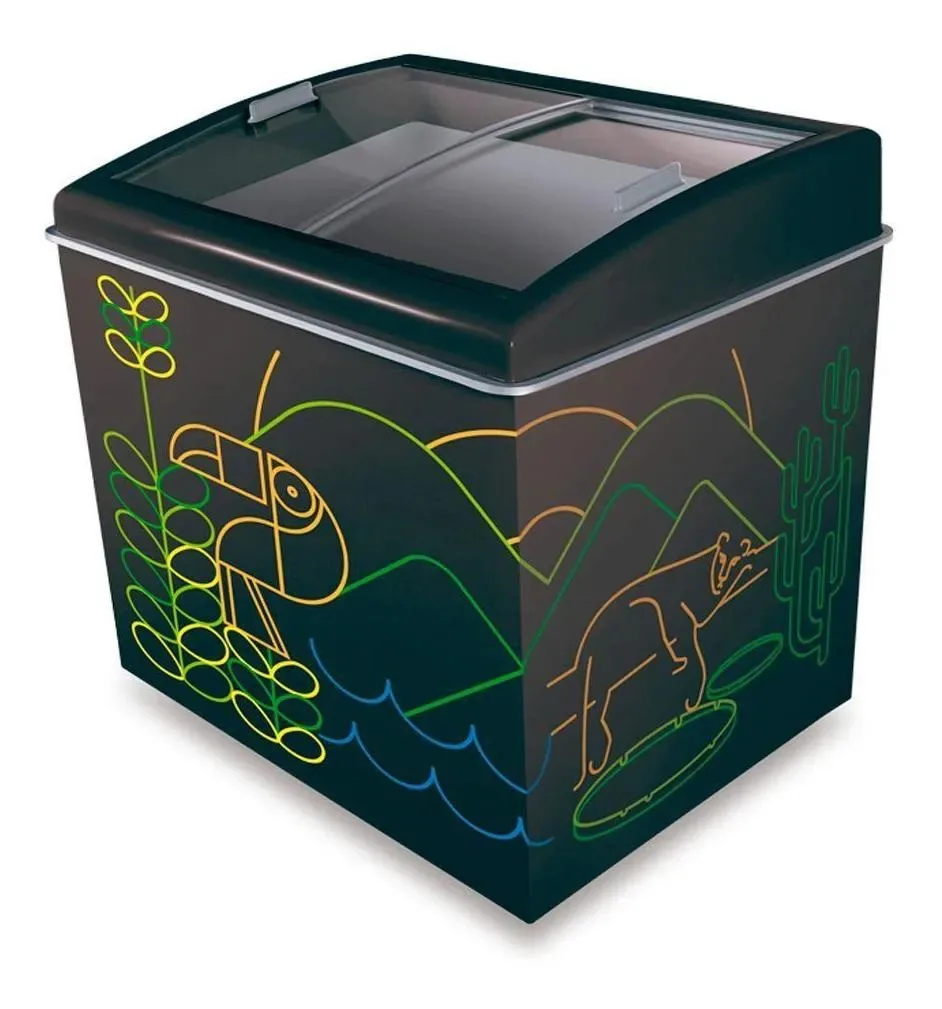 Cervejeira E Freezer Horizontal 2 Em 1 300l Ártico 110v