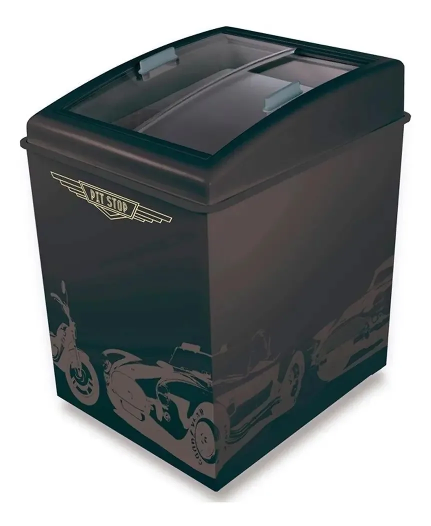 Cervejeira Expositora Horizontal 120l Pit Stop Ártico 220v 110v/220v